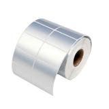 金珍 40mm*12mm*7000 啞銀紙 標(biāo)簽紙 亞銀標(biāo)簽 PET PVC 條碼機(jī)不干膠